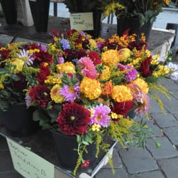 Markt auf dem Helmi