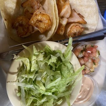 Fiesta Taco - Had my deconstructed SHRIMP SOFT TACO which was delicious! - Tacos Near Me - Pleasanton, California