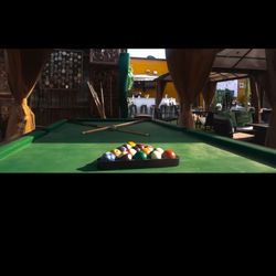 Legacy Lounge - Our Pool Table area on the Patio