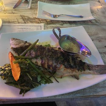 Poseidon - Grilled whole branzino - Greek Near Me - Miami Beach, Florida Poseidon - Grilled whole branzino - Greek Near Me - Miami Beach, Florida