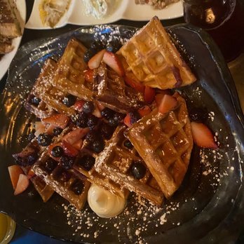 La Vie - Fruit and waffles - Cocktail Bars Near Me - Washington, DC, District of Columbia