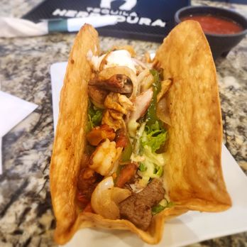 Santa Fe Resturant And Bar - Texas taco salad.. - Mexican Near Me - Dyer, Indiana Santa Fe Resturant And Bar - Texas taco salad.. - Mexican Near Me - Dyer, Indiana