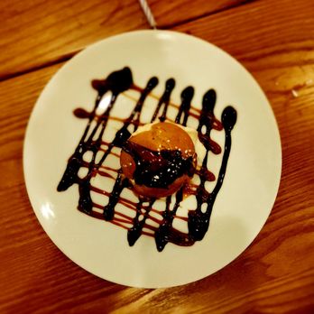 Persimmon Restaurant - Birthday Profiterile - New American Near Me - Bethesda, Maryland