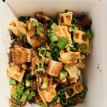 Bing's Bao Buns - Korean fried chicken and waffles- soy and ginger - Breakfast & Brunch Near Me - San Luis Obispo, California Bing's Bao Buns - Korean fried chicken and waffles- soy and ginger - Breakfast & Brunch Near Me - San Luis Obispo, California