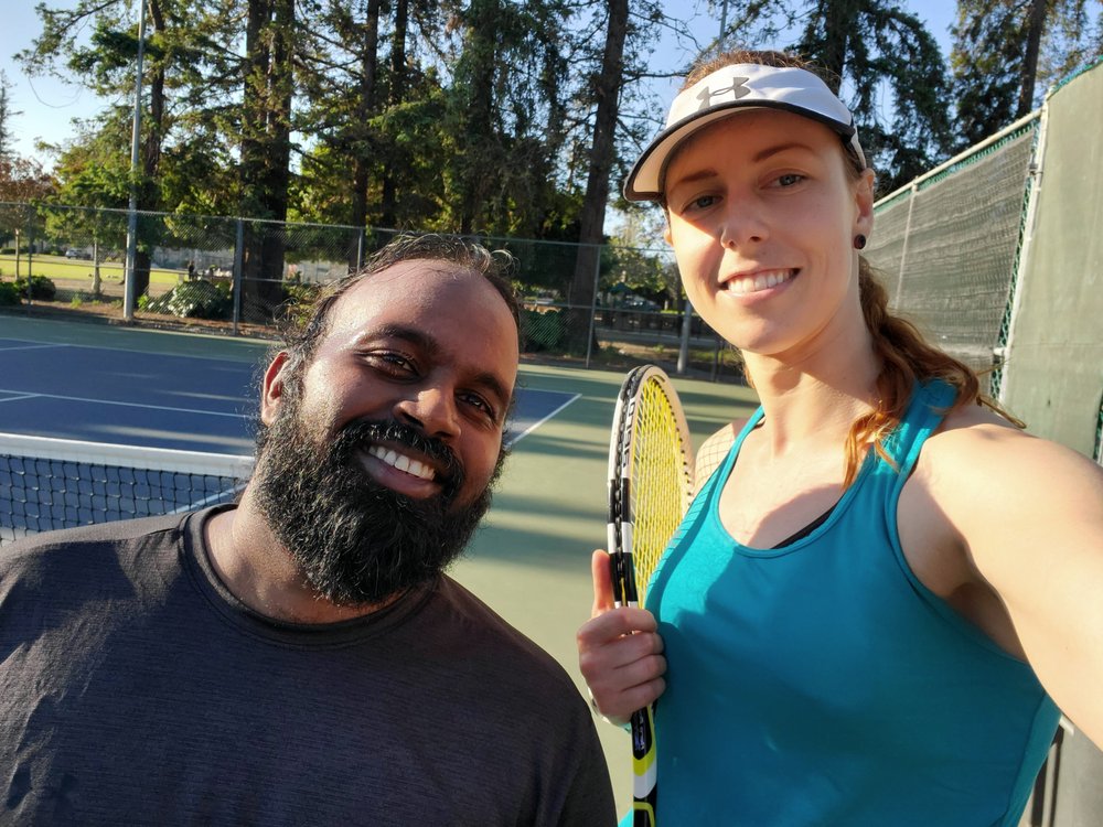 Tennis Lessons Near Me - Beginner to Advanced Logo