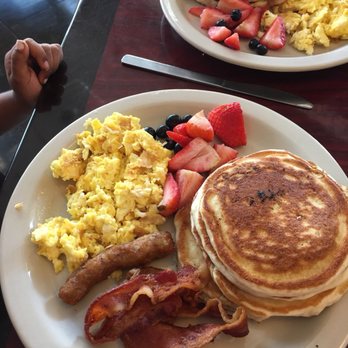 Pastelitos Cafe - For the kids or adults pancakes or waffles - Breakfast & Brunch Near Me - Houston, Texas