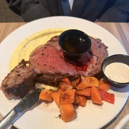 Prime rib entree Prime rib entree