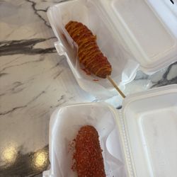Korean corn dogs