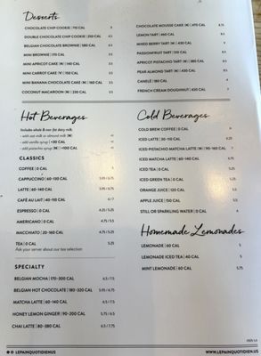 Menu photo 4 Le Pain Quotidien Beverly Hills, CA Menu photo 4 Le Pain Quotidien Beverly Hills, CA