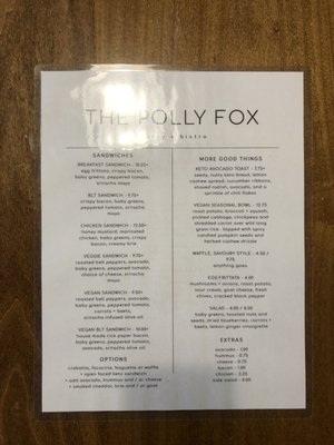 Menu photo 3 The Polly Fox Abbotsford, BC