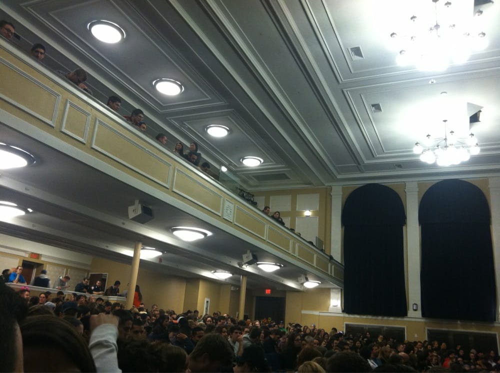 Social spots from Edwards Auditorium