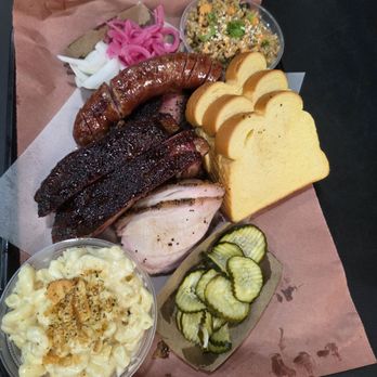 GW’s Bbq Catering - Brisket, ribs, sausage, and pork loin with mac and cheese and pork belly rice - Caterers Near Me - San Juan, Texas