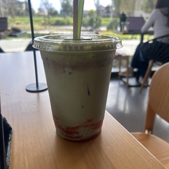 The Lighthouse - Strawberry matcha - Breakfast & Brunch Near Me - South San Francisco, California The Lighthouse - Strawberry matcha - Breakfast & Brunch Near Me - South San Francisco, California