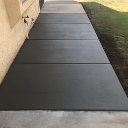 Connection of two smaller patios.