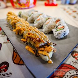 Sushi Ninja - Blackened Tuna Roll Vegas Roll