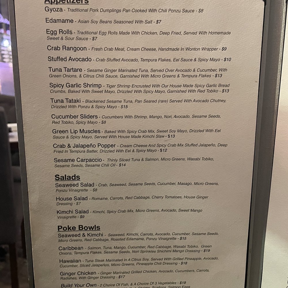 Omakase - Menu pg1 - Sushi Bars Near Me - Rockford, Illinois Omakase - Menu pg1 - Sushi Bars Near Me - Rockford, Illinois