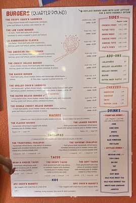 Menu photo 7 Filé's Burgers San Antonio, TX