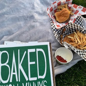 Jiffy Lube Live - a basket of fries and a sign that says baked onion and vinnys - Music Venues Near Me - Bristow, Virginia Jiffy Lube Live - a basket of fries and a sign that says baked onion and vinnys - Music Venues Near Me - Bristow, Virginia