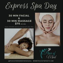 Book online at www.peaceofmindtx.com