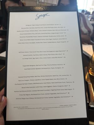 Menu photo 1 Spago Las Vegas, NV Menu photo 1 Spago Las Vegas, NV