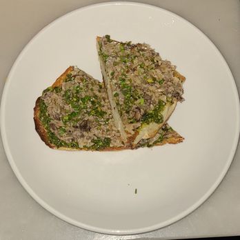 The Bluebird Cocktail Room - Mushroom Toast - Cocktail Bars Near Me - Baltimore, Maryland