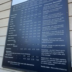 Espresso Road - Menu