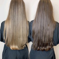 Trinity Hill Salon - This client wanted blonde highlights throughout her hair. A combination of balayage and baby lights was used to achieve this gorgeous color.