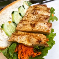 #9Pho - Tofu Bahn Mi Sandwich, so delicious!!