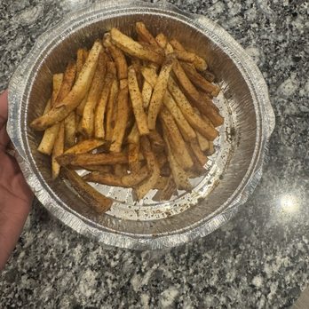Angel's Neighborhood Kitchen - French fries with black pepper - Cheesesteaks Near Me - Conroe, Texas