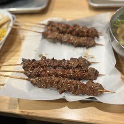 I Love Pho - G2. Grilled Lamb Kebabs and steak kebabs