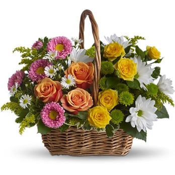 Stony Point Flowers - Sweet Tranquility Basket - Florists Near Me - Stony Point, New York Stony Point Flowers - Sweet Tranquility Basket - Florists Near Me - Stony Point, New York