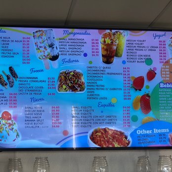 La Michoacana Azteca 2 - Menu options - Ice Cream & Frozen Yogurt Near Me - Oxnard, California La Michoacana Azteca 2 - Menu options - Ice Cream & Frozen Yogurt Near Me - Oxnard, California