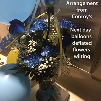 Conroy's Flowers - My arrangement from Conroy's... Horrible! - Florists Near Me - Rancho Cucamonga, California Conroy's Flowers - My arrangement from Conroy's... Horrible! - Florists Near Me - Rancho Cucamonga, California