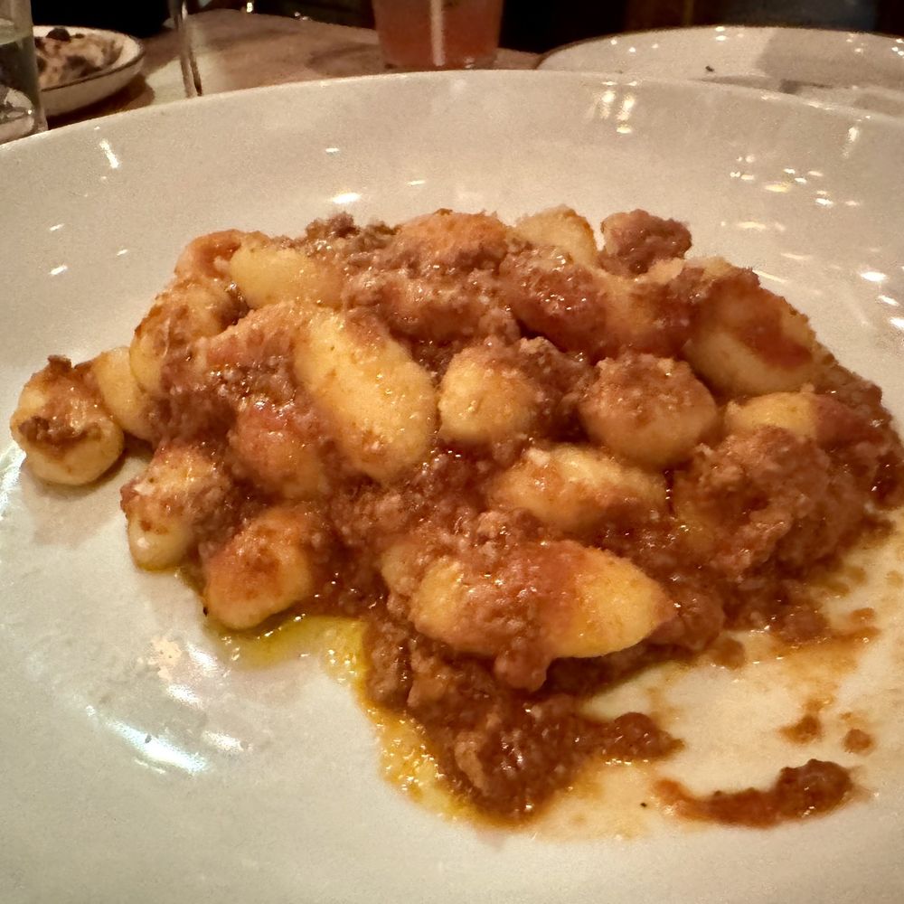 Norma - Gnocchi al ragù Bolo - Italian Near Me - New York, New York Norma - Gnocchi al ragù Bolo - Italian Near Me - New York, New York