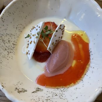 The Harwood Arms - Lemon thyme panna cotta - Gastropubs Near Me - London, XGL The Harwood Arms - Lemon thyme panna cotta - Gastropubs Near Me - London, XGL