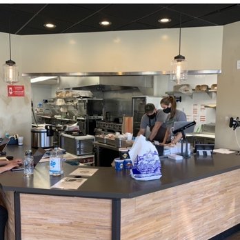 Local Kitchens - Pick up area in front of the open kitchen. - Burgers Near Me - Cupertino, California Local Kitchens - Pick up area in front of the open kitchen. - Burgers Near Me - Cupertino, California