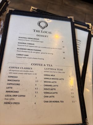 Menu photo 1 The Local Jacksonville, FL Menu photo 1 The Local Jacksonville, FL