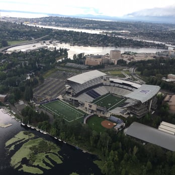 Helicopters Northwest - Husky Stadium - Aerial Tours Near Me - Tukwila, Washington