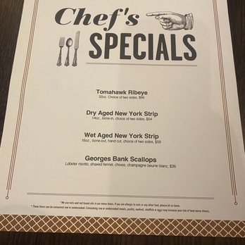 J Gilbert's - Chef's Specials 5/31/22 - Bars Near Me - Omaha, Nebraska