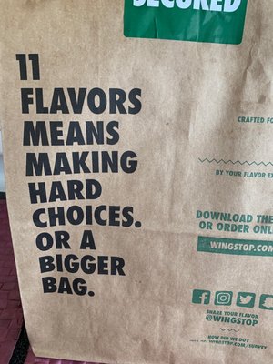 Menu photo 1 Wingstop Oceanside, CA