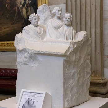 U S Capitol Building Tour - Statue for women's rights, with a spot symbolizes that the fight is not finished just yet. - Tours Near Me - Washington, DC, District of Columbia U S Capitol Building Tour - Statue for women's rights, with a spot symbolizes that the fight is not finished just yet. - Tours Near Me - Washington, DC, District of Columbia