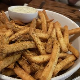 Fries a pretty good but there are a LOT!  They will fill you up so best if you have at least 4 people