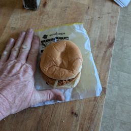 The mighty country chicken sandwich