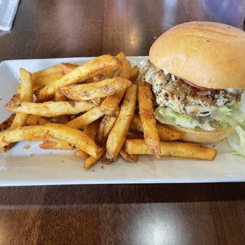 Village Corner Comfort Kitchen & Bar - Crab Cake Sammy - Southern Near Me - CONCORD, North Carolina Village Corner Comfort Kitchen & Bar - Crab Cake Sammy - Southern Near Me - CONCORD, North Carolina