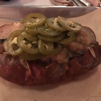LowBrau - Vegan sausage.. one is the Italian and the other is a smoked apple. Both were good but I will say the Italian was our favorite. - German Near Me - Sacramento, California