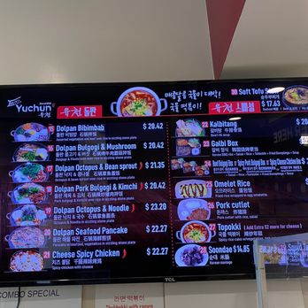 Yuchun - Menu - Korean Near Me - Buena Park, California