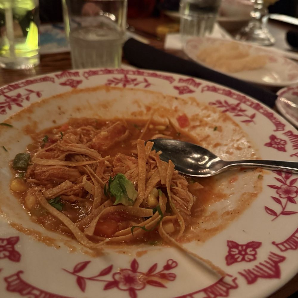 Chicken tortilla soup