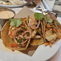 Seared Shrimp Tacos