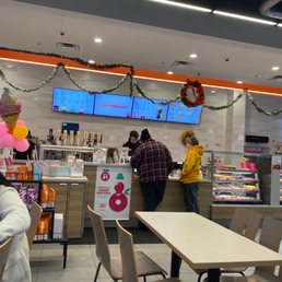 They replaced Baker Square w/Dunkin