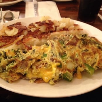 Hessville Restaurant - Veggie/sausage omelet with potatoes - Diners Near Me - Hammond, Indiana Hessville Restaurant - Veggie/sausage omelet with potatoes - Diners Near Me - Hammond, Indiana